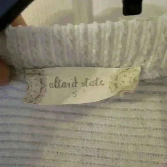 Altard State Boho Style Asymmetrical Top Size M - Picture 2 of 4